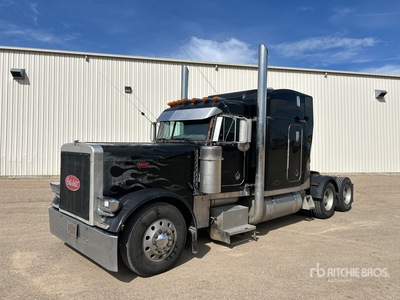 2003 Peterbilt 379 6x4 Ciągnik siodłowy T/A z kabiną sypialną
