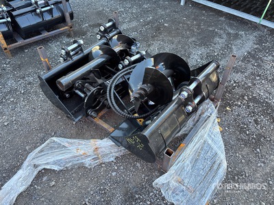 Quantity of (10) 2026 STARVOX 12EX-ASA Mini Excavator Attachments (Unused)