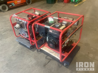 Quantity of (2) Multiquip QP-3TH Skid-Mounted Water Pumps