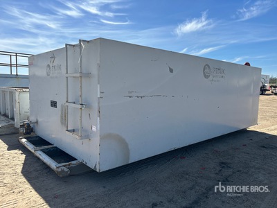 200 bbl Skid Mounted Steel High Wall Tank