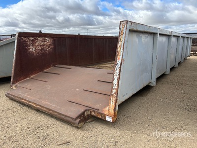 35 ft Skid Mounted Shale Bin