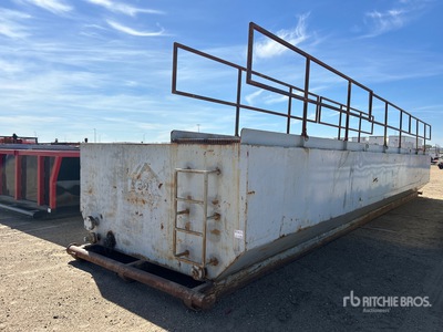 2005 330 bbl Skid Mounted Steel Floc Tank