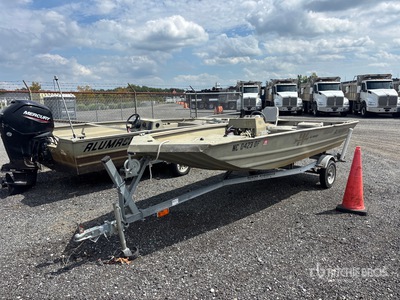 2006 Alumacraft 16 ft Jon Boat
