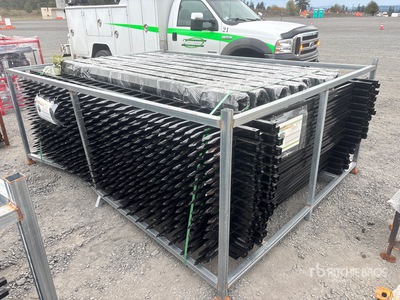 Quantity of (30) 2026 STARVOX SV0810-30 10 ft x 7 ft Powder Coated Clôture (Unused)