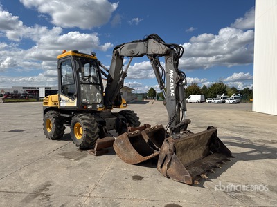 2008 Mecalac 12MXT Pelle Sur Pneus Mobilbagger
