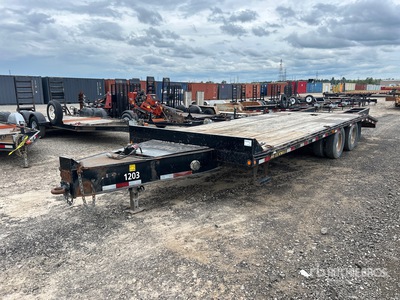 2012 Big Tex 25 ft T/A Equipment Trailer