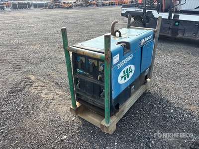 2010 Miller Bobcat 225 225 A Skid-Mounted Multi-Process Soudeuse à moteur