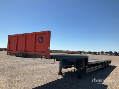 2008 Lecinena A-13700-PP-N-D Tri/A Step Deck Trailer
