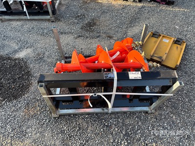 2026 STARVOX SV-AG42 Skid Steer Auger (Unused)
