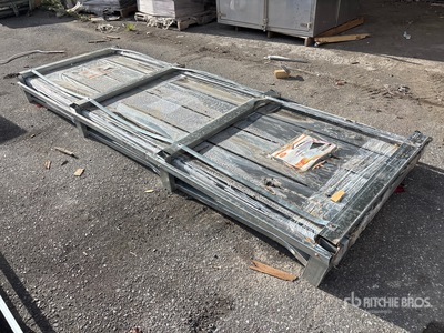 Quantity of (100) 2026 STARVOX S3048F Galvalume Corrugated Steel Panels (Black) (Unused)