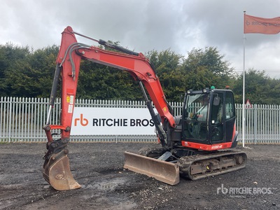 2019 Kubota KX080-4 Excavatrice sur chenilles
