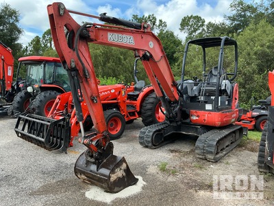 2016 Kubota KX040-4R1 حفارة صغيرة (Inoperable)