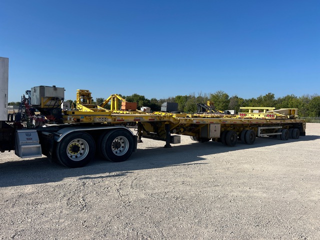 2015 Goldhofer STZ-DL4-56/80 AAA Wind Blade and Tower Trailer
