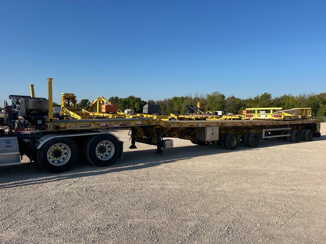 2015 Goldhofer STZ-DL4-56/80 AAA Wind Blade and Tower Trailer