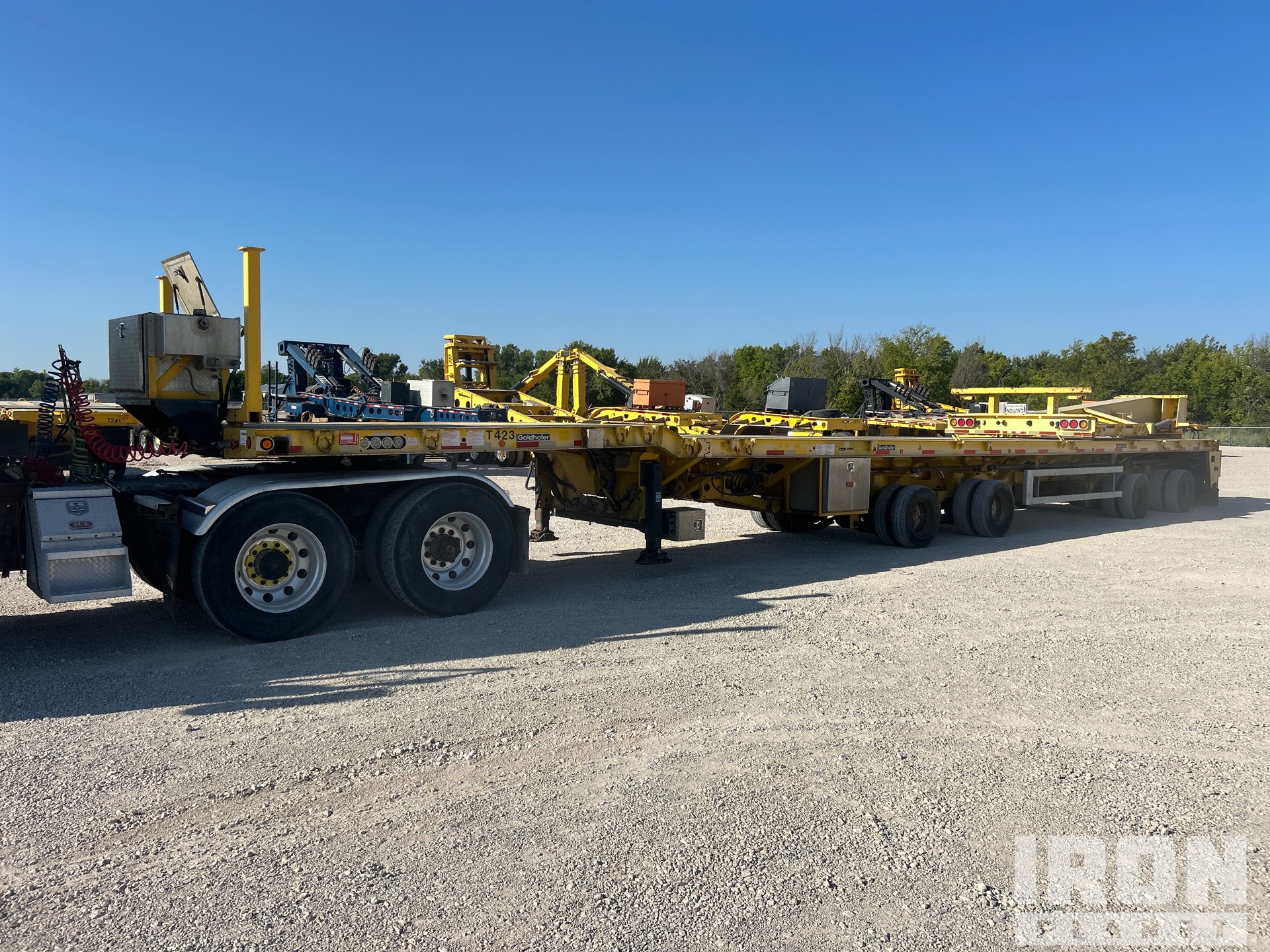 2015 Goldhofer STZ-DL4-56/80 AAA Wind Blade and Tower Trailer