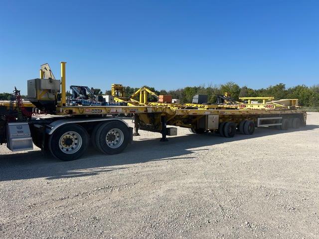2015 Goldhofer STZ-DL4-56/80 AAA Wind Blade and Tower Trailer