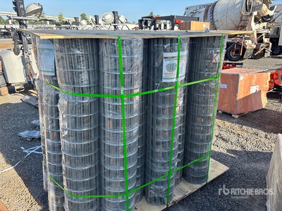 Quantity of 2026 STARVOX SV0566-21 66 ft x 5 ft Hot-dip Galvanized Welded Wire Mesh Fencing (Unused)