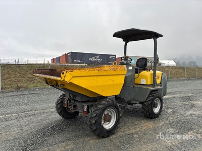 2017 Wacker Neuson 3001 4x4 Swivel Dumper