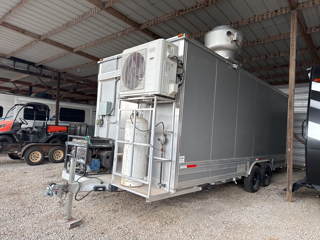 2022 Toby's Mechanical 20 ft T/A Food Concession Trailer