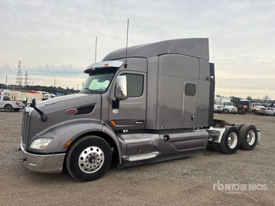 2016 Peterbilt 579 6x4 Ciągnik siodłowy T/A z kabiną sypialną