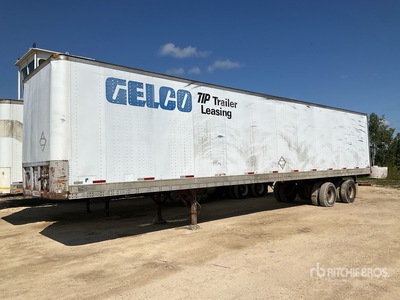 1986 Fruehauf 48 ft T/A Van Trailer