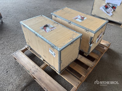Quantity of (2) 2026 STARVOX JB80T 80 ton Pneumatic/Hydraulic Floor Podnośnik (Unused)