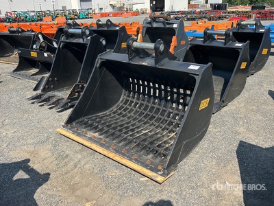 Diesel Equipment 170CL 60 in Screening BOCE Excavator Bucket - Fits 70 mm