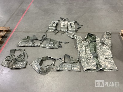 (9) Load Carriers, (6) Hydration Carriers, (7) Bandoleers & Assorted Items