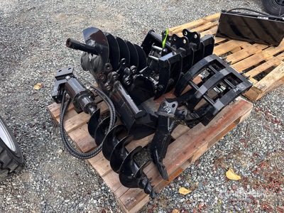 Quantity of (9) 2026 AGT 12EX-ATA Mini Excavator Attachments エクスカベーター用アタッチメント - その他 (Unused)