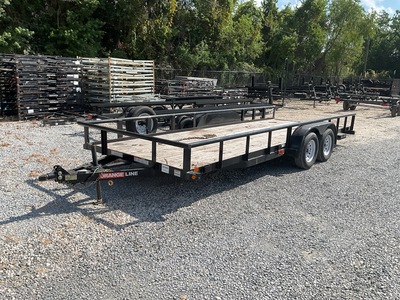 2024 (unverified) Orange Line TU70-20BK4AR2B T/A Utility Trailer