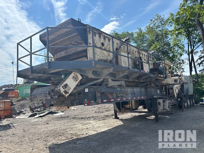 2015 Terex CRC380XHLS Portable Quad/A Cone Crushing Plant