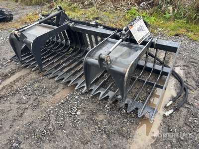 2026 ARTEER RGB-84W 84 in Rock Skid Steer Grapple Bucket (Unused)