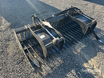 2026 ARTEER RGB-84W 84 in Rock Skid Steer Grapple Bucket (Unused)