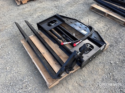 2026 GIYI GY-SF60 60 in Skid Steer Forks (Unused)