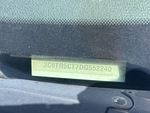 Frame Stamp Serial Number/VIN Photo
