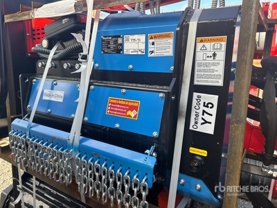 2026 Raytree REDM32 32 in Excavator Drum Mulcher - Fits 3 - 8 ton (Unused)