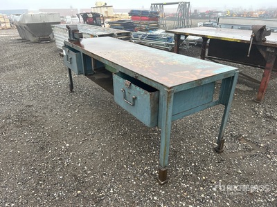 Welding Table 8 ft x 2 ft 7 in x 2 ft 10 in その他 - 店舗 & 倉庫