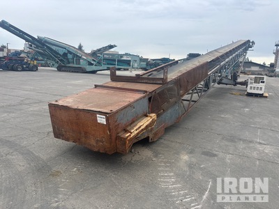 Spaulding 24 in x 84 ft Portable Radial Stacking Conveyor