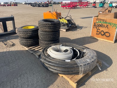 Quantity of Seed Hawk Tires and Parts