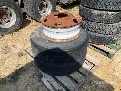 Quantity of (2) 275/80R22.5 Tires