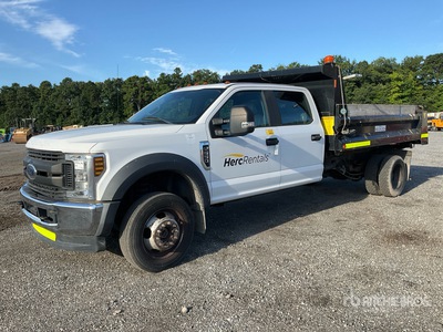 2019 Ford F-550 4x4 Crew Cab Dump Truck