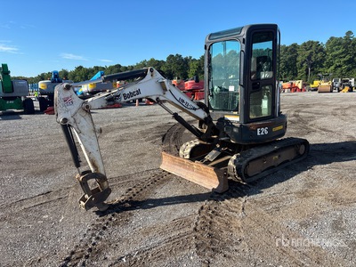 2018 Bobcat E26 Mini Excavator