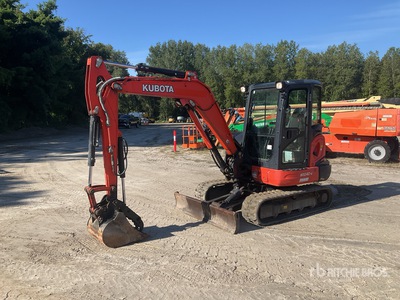 2020 Kubota KX040-4R3 Mini Excavator