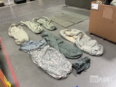 (3) Modular Sleeping Bag Systems, (21) Sleeping Bags & Assorted Items