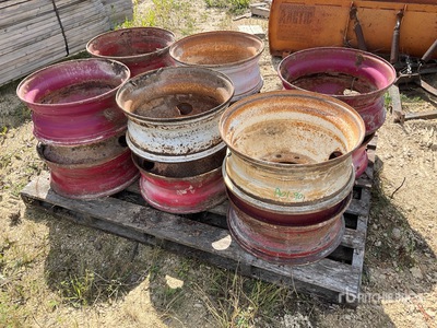Quantity of (12) Steel Truck Rims