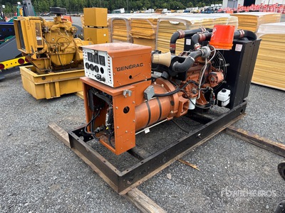 1991 Generac 91A04055-S 75 kW Skid-Mounted Generator Set
