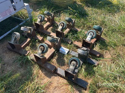 Quantity of (6) Pipe Rollers