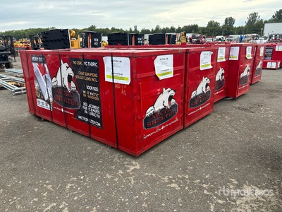 2026 Arctic Shelter 150 ft x 50 ft x 26 ft Peak Double Truss 貯蔵庫 (Unused)