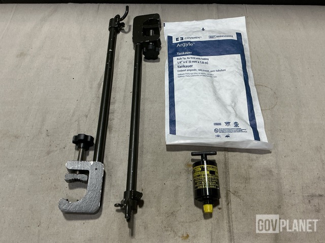 (3) Indicators, (5) Container Rods, (95) Packages of Tubing & Assorted Items