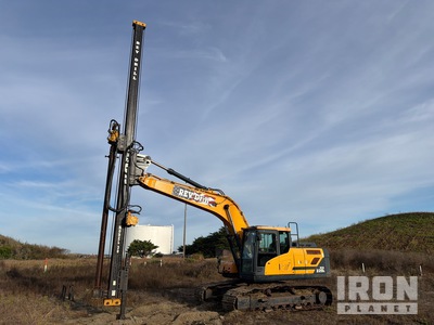 2019 Hyundai HX220L Drilling Rig 油圧ショベル